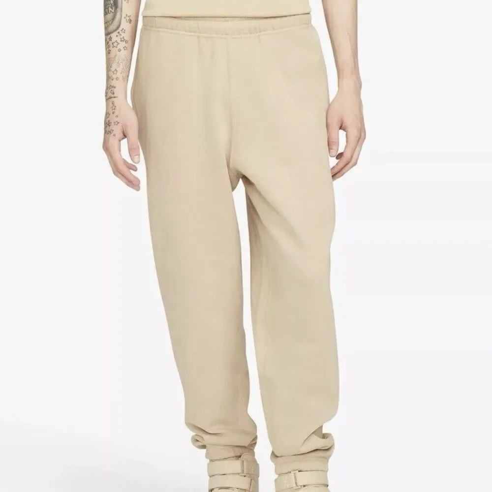 Nike x Billie Eilish Fleece Pants DQ7752-202 Mushroom Sequoia New Mens Size 2XL